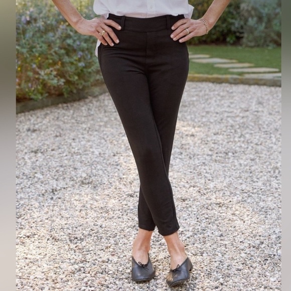 FRANK & EILEEN Murphy Billion Dollar Pants BLACK SIZE MEDIUM 1289